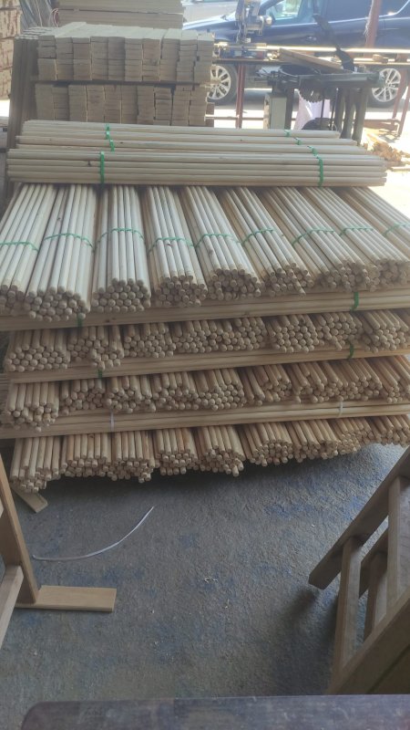 Ahşap Fırça & Mop Sapı 22*1200mm (30'lu Paket)